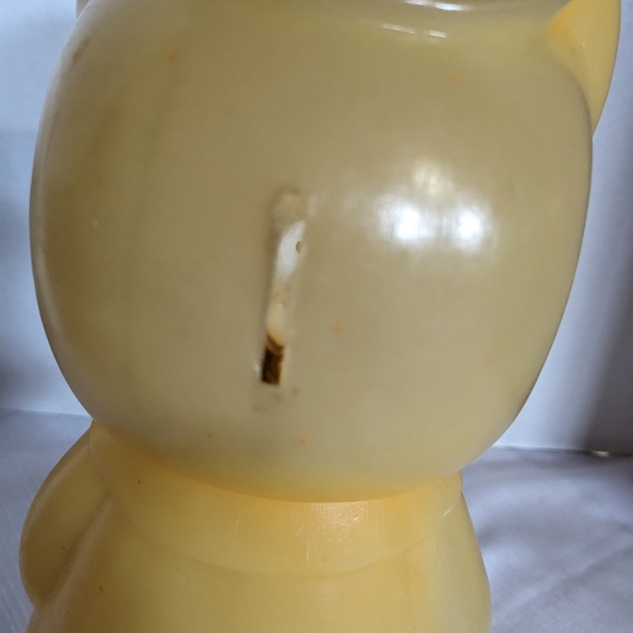 VTG plastic Piggy Bank blow mold with stopper Regal plastics Canada porky pig - Picture 7 of 13